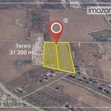 Dragomiresti Vale, langa centura, teren 15.600 mp, 28 euro/mp